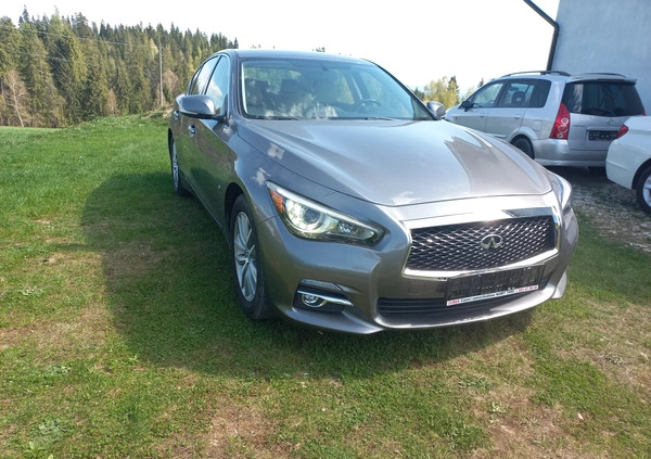 Infiniti Q50 cena 42900 przebieg: 273000, rok produkcji 2015 z Nowe małe 67